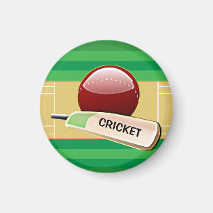 Cricket Design Magnet