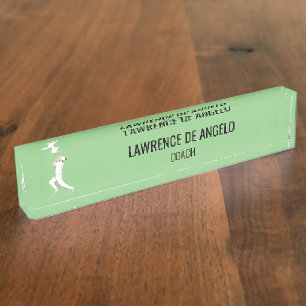Cricket Desk Name Plate