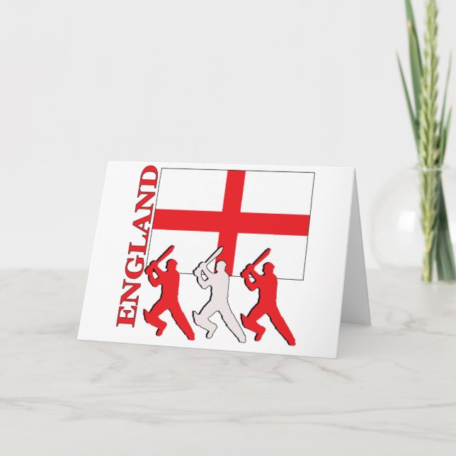Cricket England Card (Front)