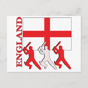 Cricket England Postcard