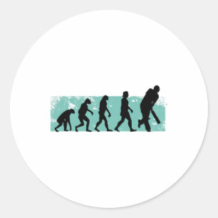 Cricket Evolution Cricket Classic Round Sticker