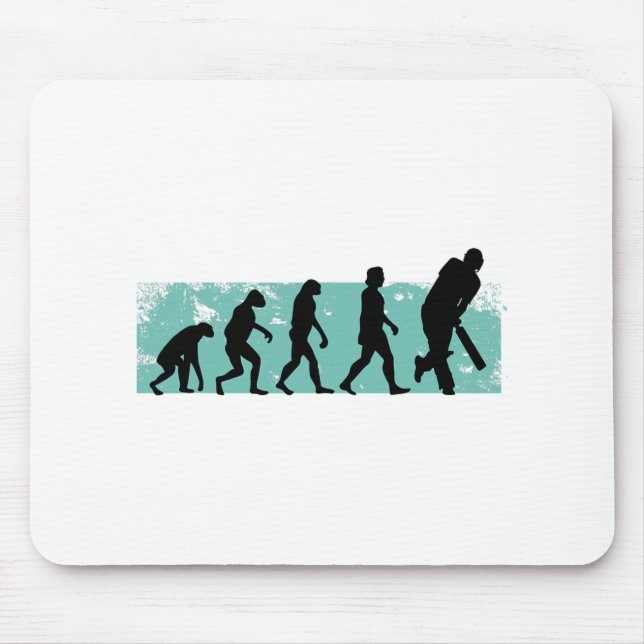 Cricket Evolution Cricket  Mouse Pad (Front)