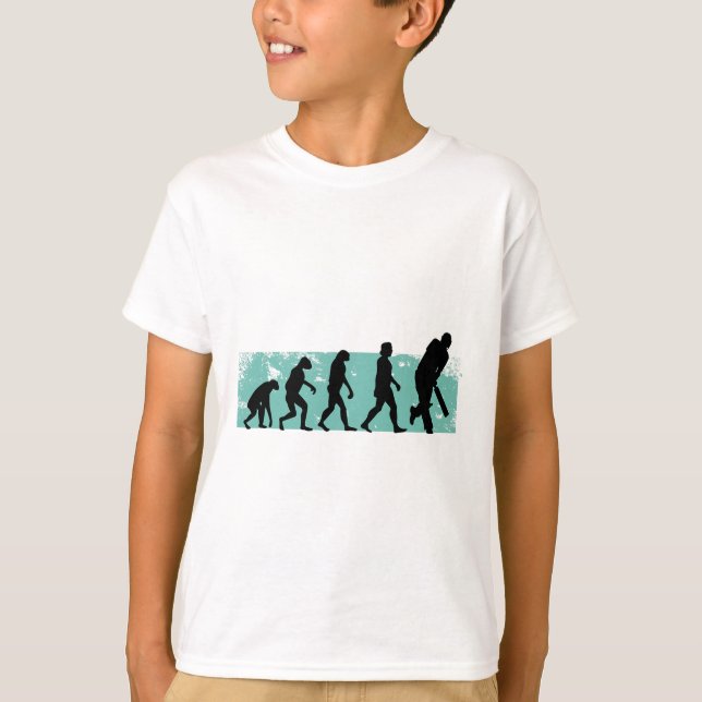Cricket Evolution Cricket  T-Shirt (Front)