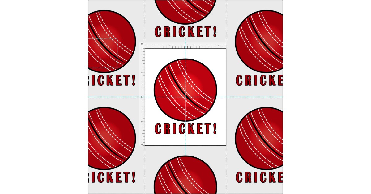 Cricket! Fabric | Zazzle