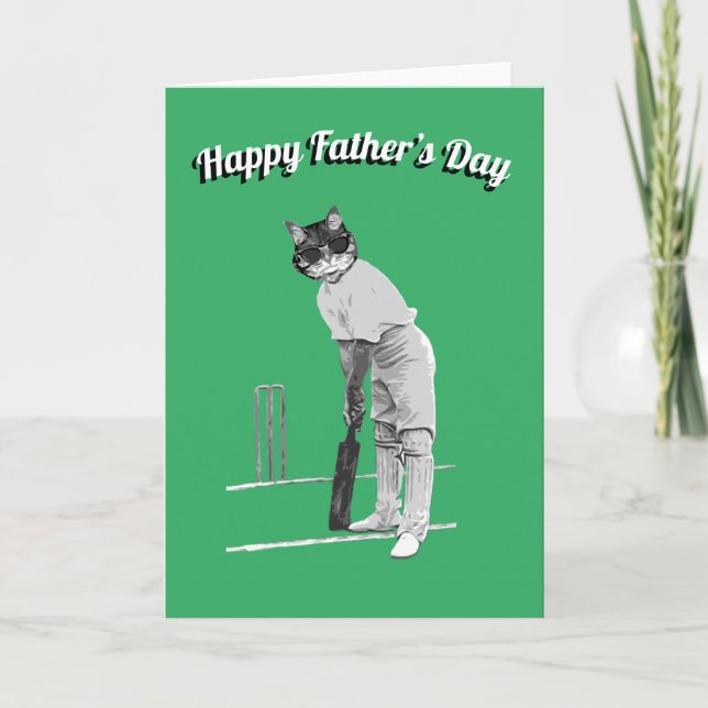 Cricket Father’s Day Card (Front)