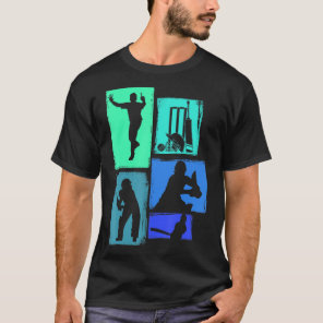 Cricket   for Cricketer  Batsman Bowler Boys Crick T-Shirt