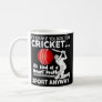 Cricket Game Funny Smart Player  Coffee Mug