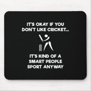 Cricket Game - Funny Smart - Player Mouse Pad