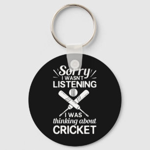 Cricket Game Player Ll T Coach Cricketer  Keychain
