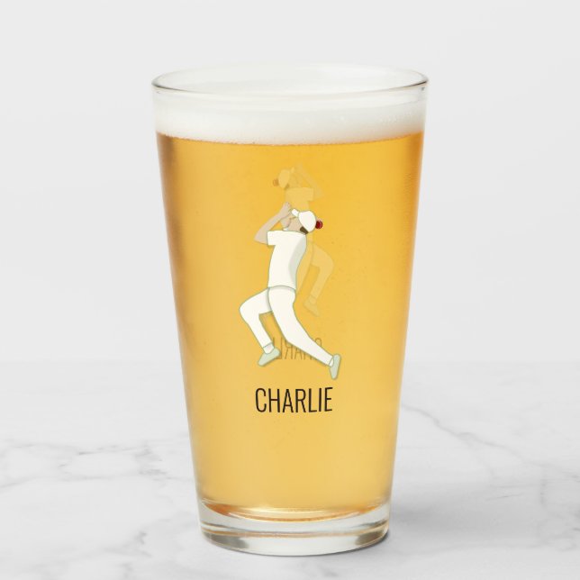 Cricket Glass (Front Filled)