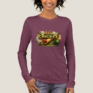 Cricket Gold Emblem Sport Inspired Tri-Blend Tee