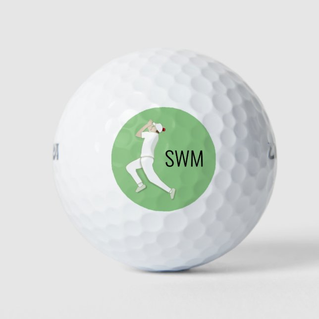 Cricket Golf Balls (Front)
