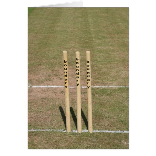 Cricket ground at Bickleigh, Devon, UK Cards (Front)