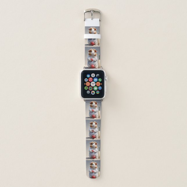 Cricket Guinea Pig,  Apple Watch Band (Front)