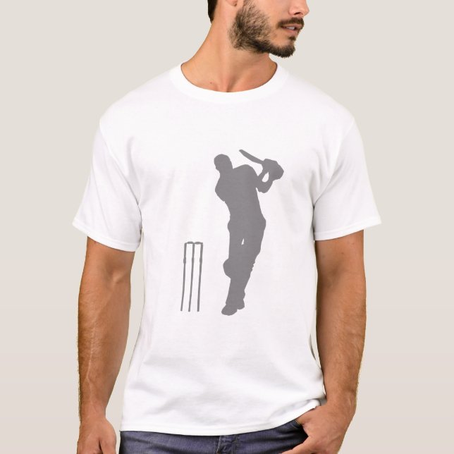 CRICKET IN CHARCOAL T-Shirt (Front)