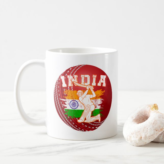 Cricket India Player Coffee Mug (With Donut)