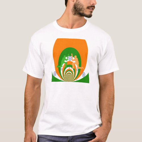 Cricket India T_Shirt