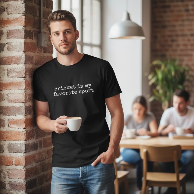 Cricket Is My Favorite Sport T-Shirt (Creator Uploaded)