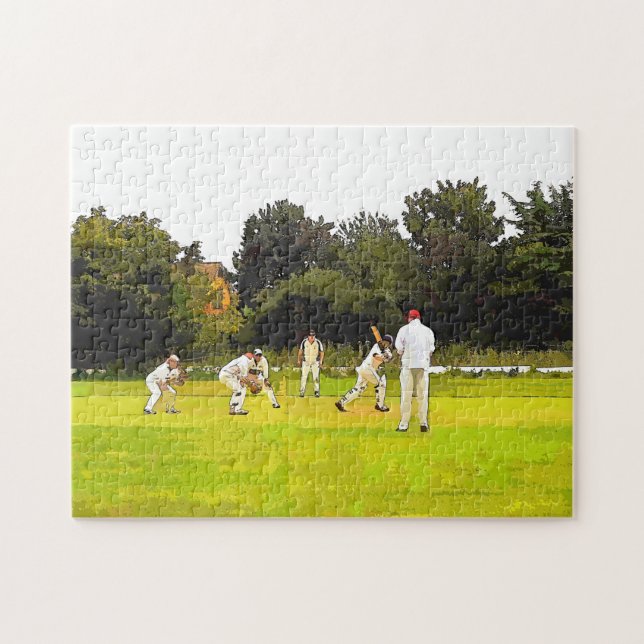 CRICKET JIGSAW PUZZLE (Horizontal)