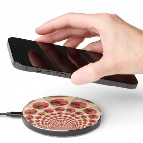 Cricket Kaleidoscope: Red Balls |Customize Product Wireless Charger
