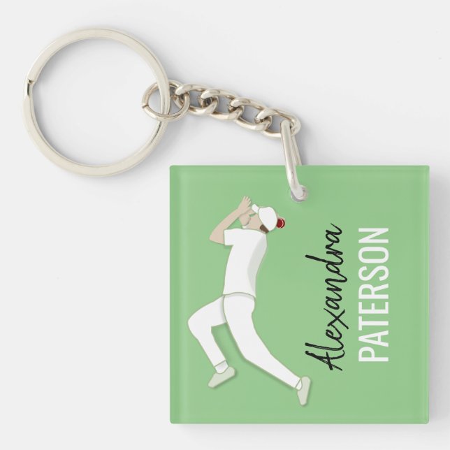 Cricket Keychain (Front)