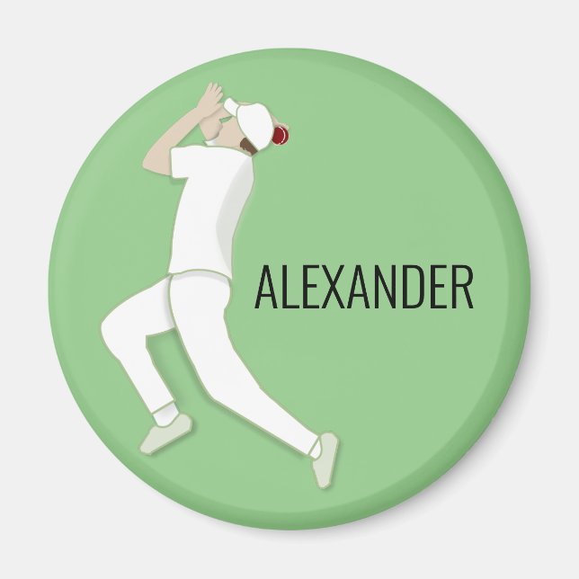 Cricket Magnet (Front)