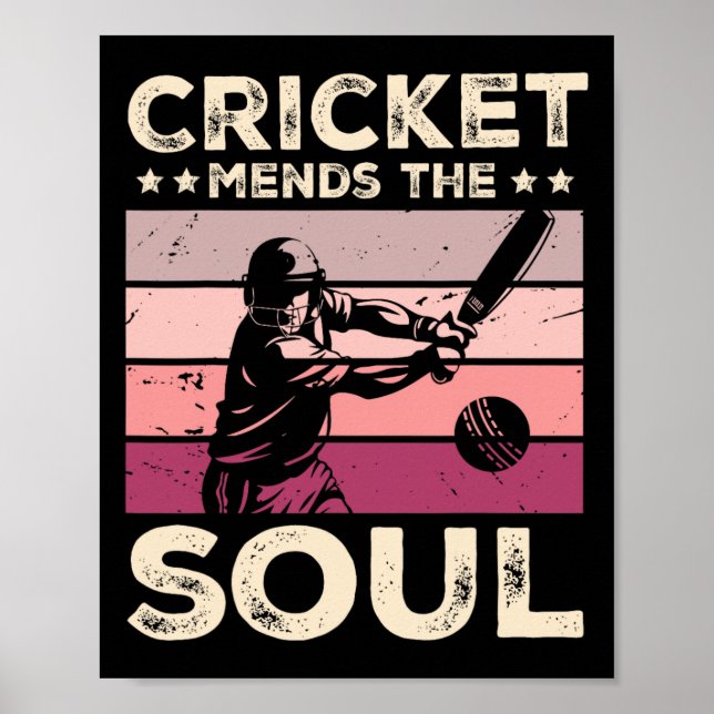 Cricket Mends The Soul  Poster (Front)