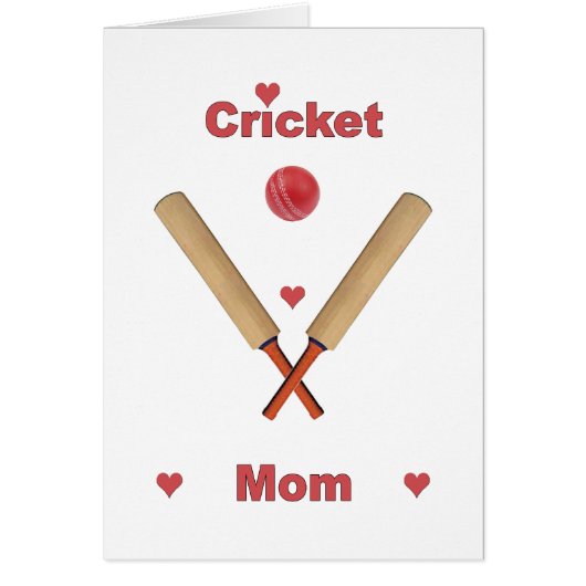 Cricket Mom Hearts (Front)