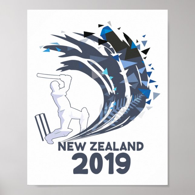 Cricket New Zealand  Poster (Front)