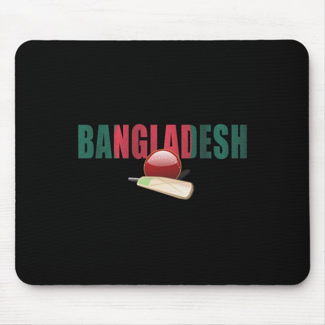 Cricket Ngladesh Flag T Ll  Mouse Pad (Front)