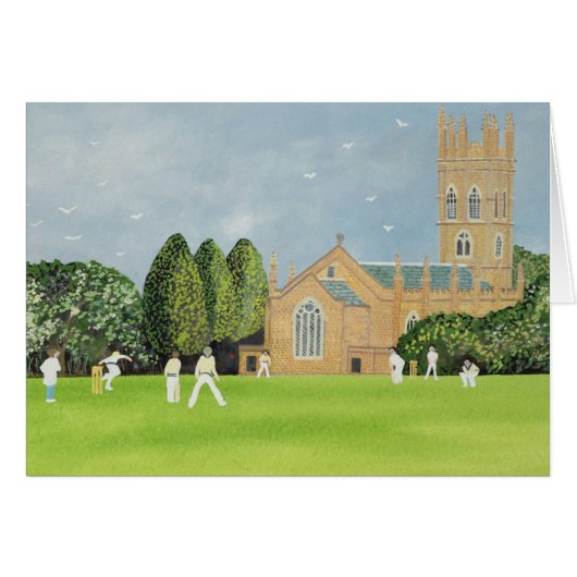 Cricket on Churchill Green (Front Horizontal)