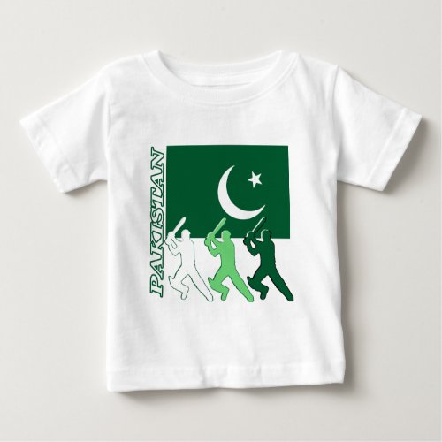 Cricket Pakistan Baby T_Shirt