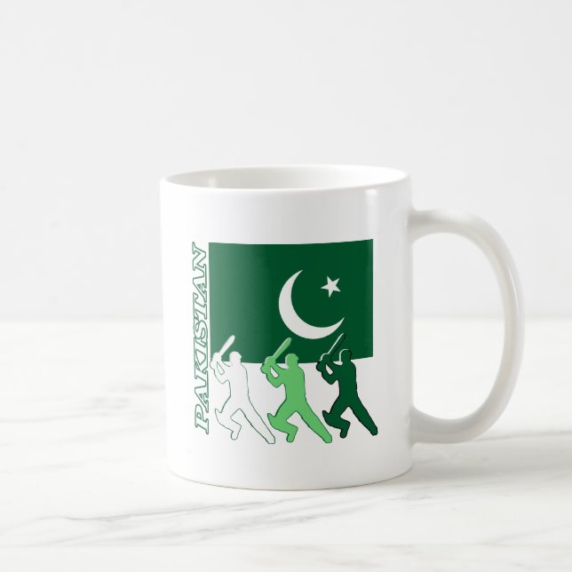 Cricket Pakistan Coffee Mug (Right)
