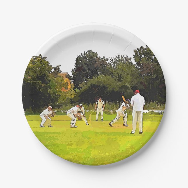 CRICKET PAPER PLATES (Front)