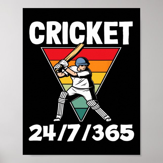 Cricket Player 247365 Enthusiast Pion  Poster (Front)