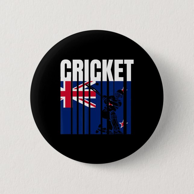 Cricket Player 4  Button (Front)