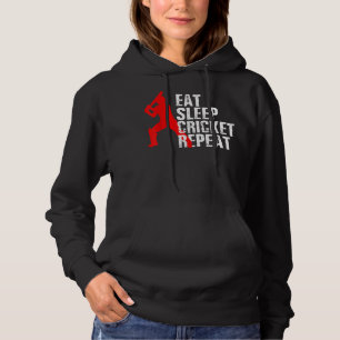 Cricket Player Cool Gift Hoodie
