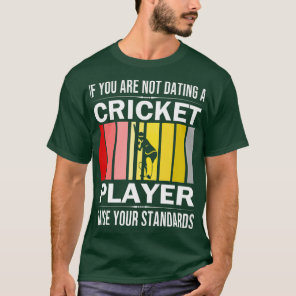 Cricket Player Gifts Sports Cricketer Cricket 2 T-Shirt