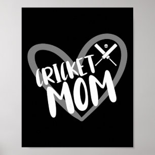 Cricket Player Mom Poster