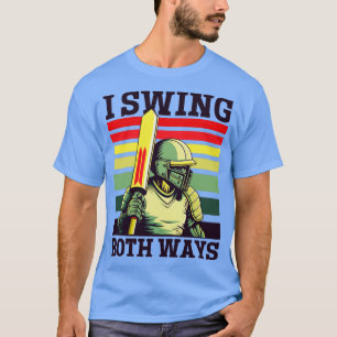 Cricket Player Swing Both Ways (1) T-Shirt