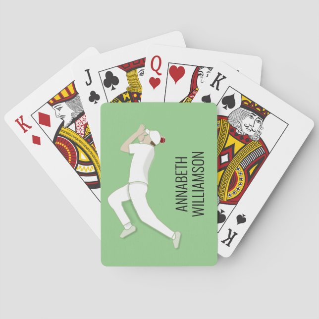 Cricket Poker Cards (Back)