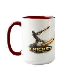Cricket Pure Passion Gold Motion Combo Mug
