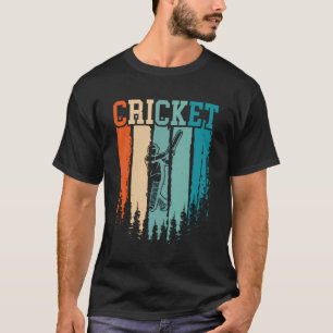 Cricket Retro Vintage T-Shirt