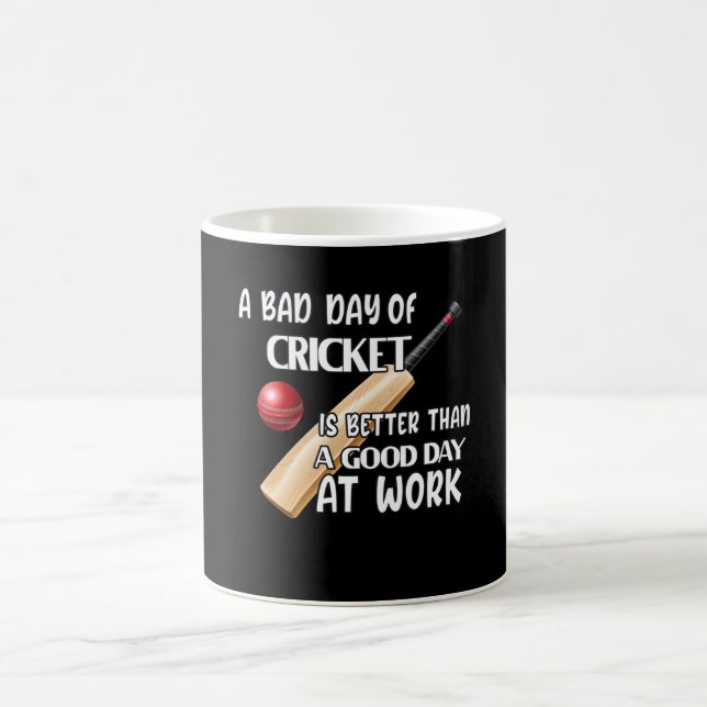 Cricket Saying Cricket Player Gift Coffee Mug (Center)