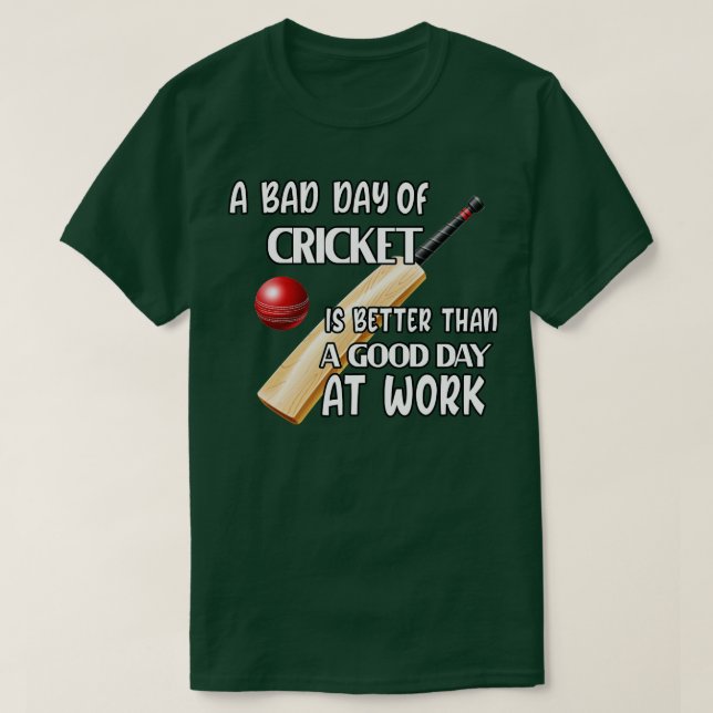 Cricket Saying Cricket Player Gift T-Shirt (Design Front)