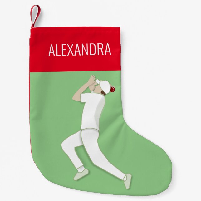 Cricket Small Christmas Stocking (Front)