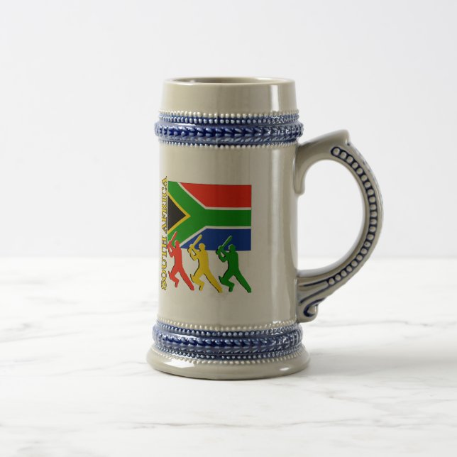 Cricket South Africa Beer Stein (Right)