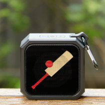 Cricket Sports Black Background Bluetooth Speaker