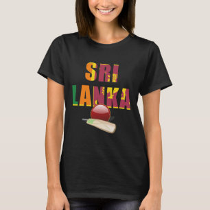 Cricket Sri Lanka Flag T Ll T-Shirt
