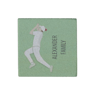 Cricket Stone Magnet